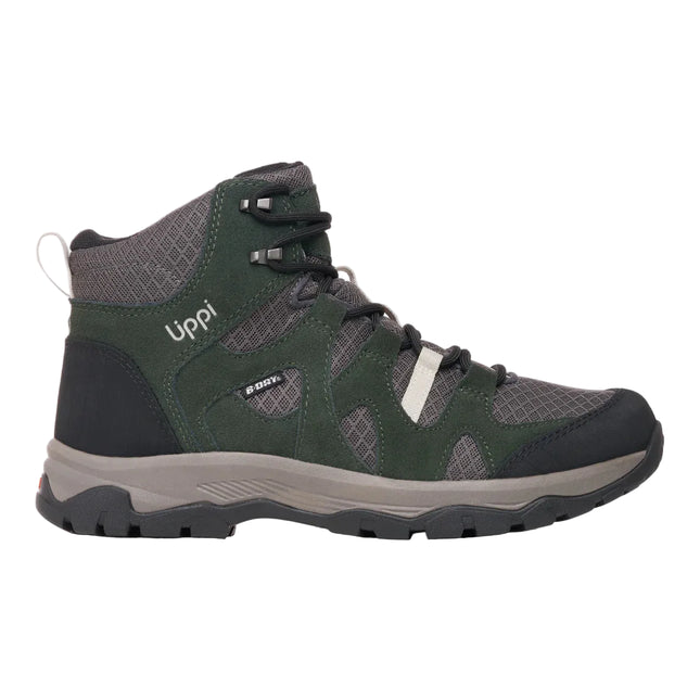Botín Lippi Tellus Mid Hombre Verde Impermeable Hiking