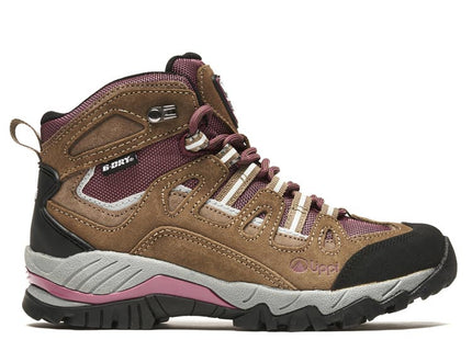 Botín Lippi Puelo CS Hi Mujer Café Hiking Impermeable