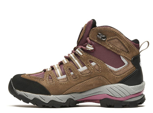 Botín Lippi Puelo CS Hi Mujer Café Hiking Impermeable