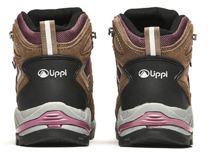 Botín Lippi Puelo CS Hi Mujer Café Hiking Impermeable