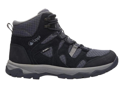 Botín Lippi Tellus Mid Mujer Negro B-Dry Trekking Impermeable