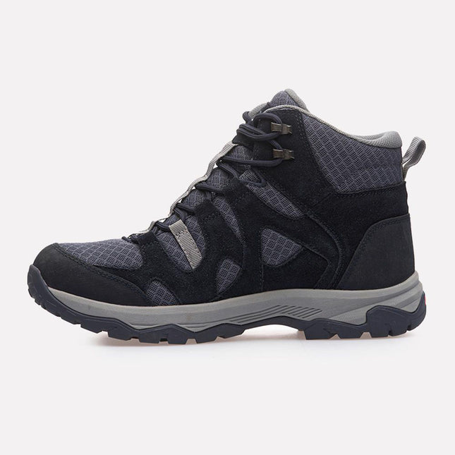 Botín Lippi Tellus Mid Mujer Negro B-Dry Trekking Impermeable