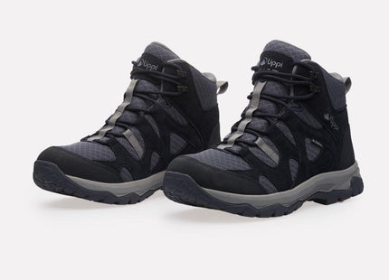 Botín Lippi Tellus Mid Mujer Negro B-Dry Trekking Impermeable
