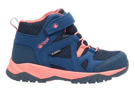 Botín Lippi Tellus Mid Kids Azul Coral B-Dry Hiking