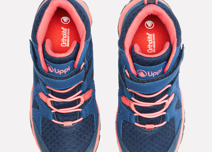 Botín Lippi Tellus Mid Kids Azul Coral B-Dry Hiking