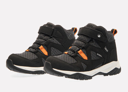 Botín Lippi Tellus Mid Kids Negro B-Dry Hiking Impermeable