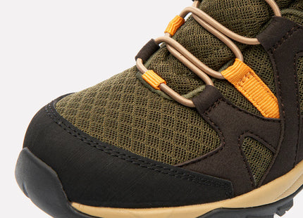 Botín Lippi Tellus Mid Kids Niño Verde Negro Trekking Hiking