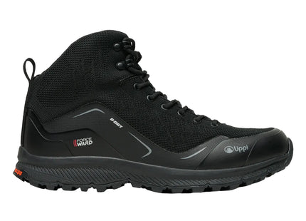 Botín Lippi Light Rock Mid II Mujer Negro B-Dry Hiking Reciclado