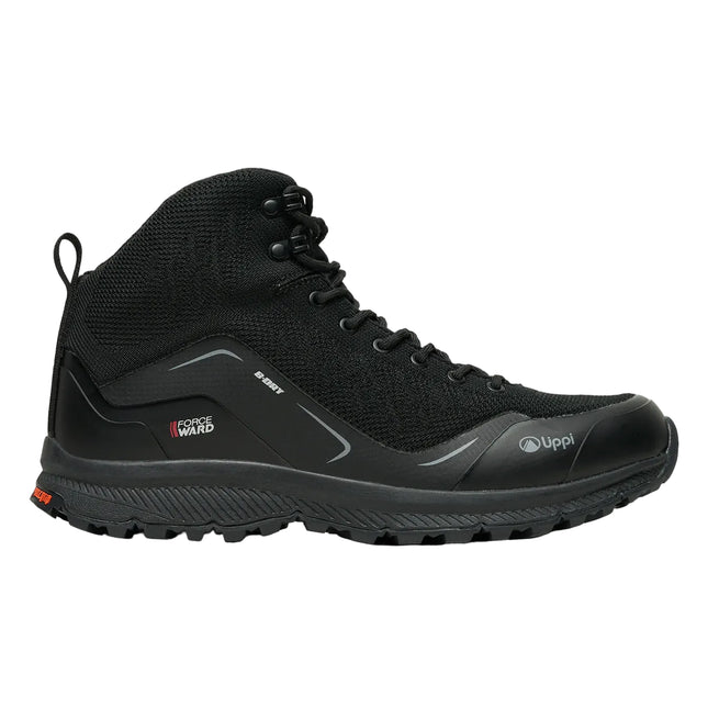 Botín Lippi Light Rock Mid II Mujer Negro B-Dry Hiking Reciclado