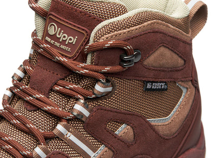 Botín Lippi Puelo CS Hi Mujer Burdeo Hiking Impermeable