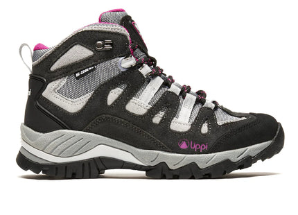 Botín Lippi Puelo CS Hi Mujer Grafito Fucsia Impermeable Hiking