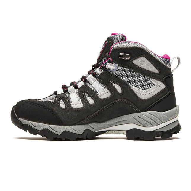 Botín Lippi Puelo CS Hi Mujer Grafito Fucsia Impermeable Hiking