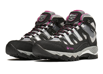 Botín Lippi Puelo CS Hi Mujer Grafito Fucsia Impermeable Hiking