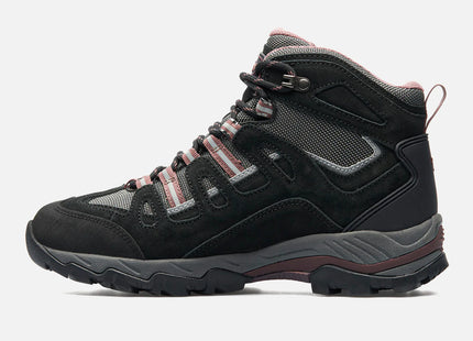 Botín Lippi Puelo CS Hi Mujer Negro Uva Impermeable Hiking