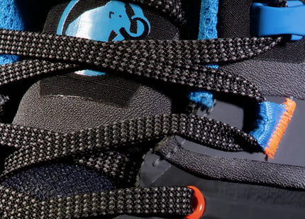 Botín Mammut Sertig Mid GTX Mujer Titanio Azul Gentian Impermeable