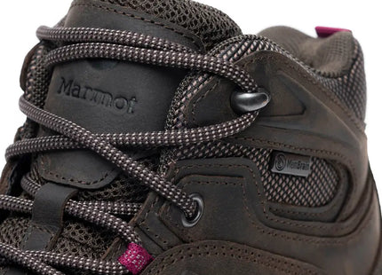 Botín Marmot Westpeak Mid Mujer Marrón Impermeable Trail