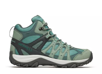 Botín Trekking Merrell Accentor 3 Sport Mid GTX Hombre Verde Impermeable