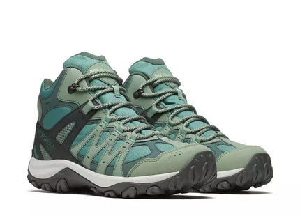 Botín Trekking Merrell Accentor 3 Sport Mid GTX Hombre Verde Impermeable