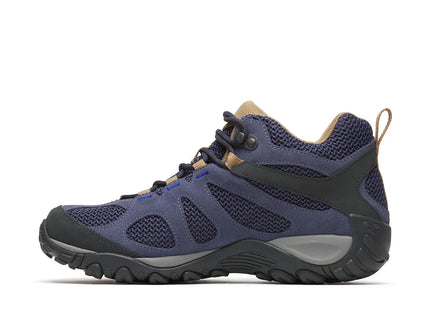 Botín Trekking Merrell Yokota 2 Mid WP Hombre Morado Azul Impermeable