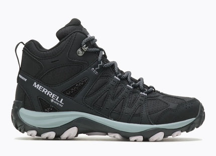 Botín Merrell Accentor 3 Sport Mid GTX Mujer Negro Impermeable