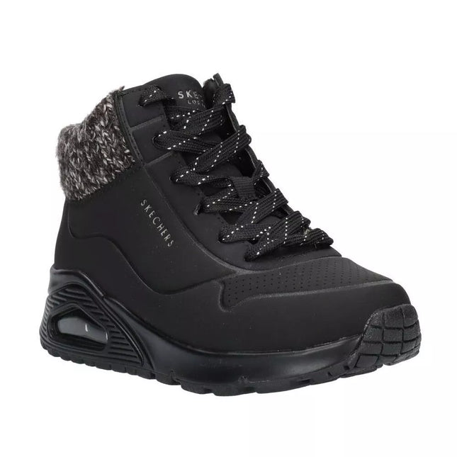 Botín Skechers Uno Gen1 Darling Daze Niña Negro