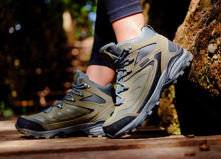 Botín Due Scarpe Trento Unisex Gris Hiking 10K Impermeable