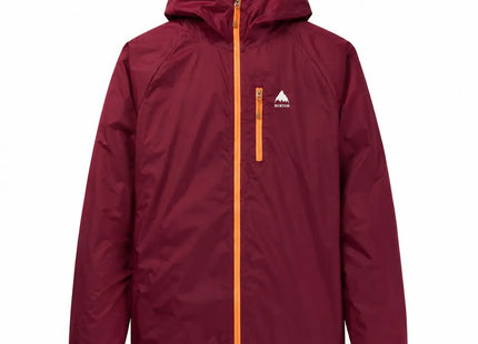 Cortaviento Burton Windjacket Mujer Burdeo Rose DWR Ultraligero