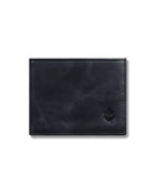 Billetera Gnomo Lumi Negra De Cuero Con Protección RFID