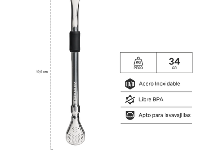 Bombilla Stanley The Ideal Mate Straw