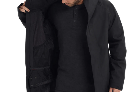 Chaqueta Burton MB Hilltop Hombre Negro Impermeable Nieve