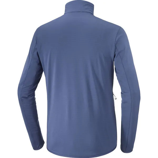 Polar Salomon Outrack Full Zip Mid Hombre Azul Denim AdvancedSkin