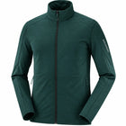 Polar Salomon Outrack Full Zip Mid Hombre Verde Pino AdvancedSkin