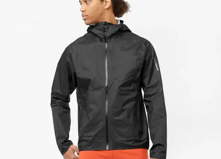 Cortaviento Salomon Bonatti WP Hombre Negro Impermeable 10K