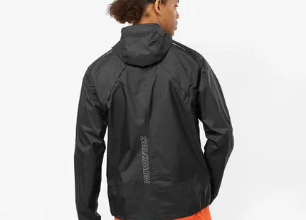 Cortaviento Salomon Bonatti WP Hombre Negro Impermeable 10K