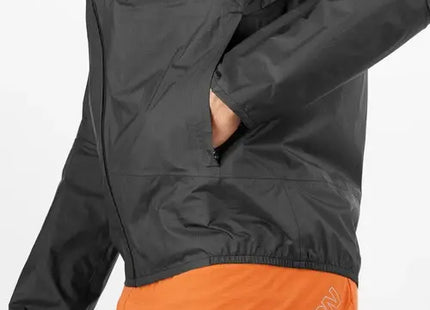 Cortaviento Salomon Bonatti WP Hombre Negro Impermeable 10K