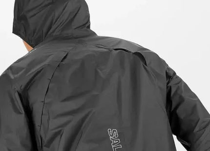 Cortaviento Salomon Bonatti WP Hombre Negro Impermeable 10K