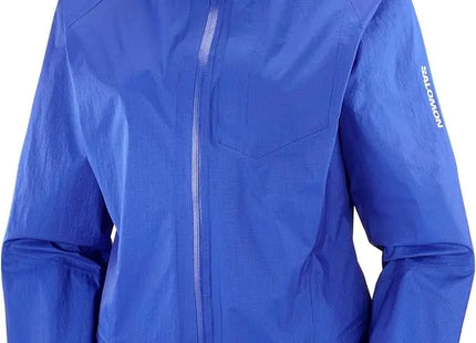 Cortaviento Salomon Bonatti WP Mujer Azul Astral Impermeable 10K