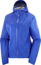 Cortaviento Salomon Bonatti WP Mujer Azul Astral Impermeable 10K