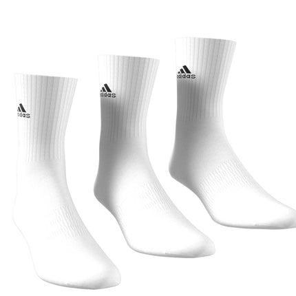 Calcetines Adidas a Media Pantorrilla Blanco 3 Pares