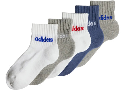 Calcetines Adidas Niño Niña 5 Pares Tobillo