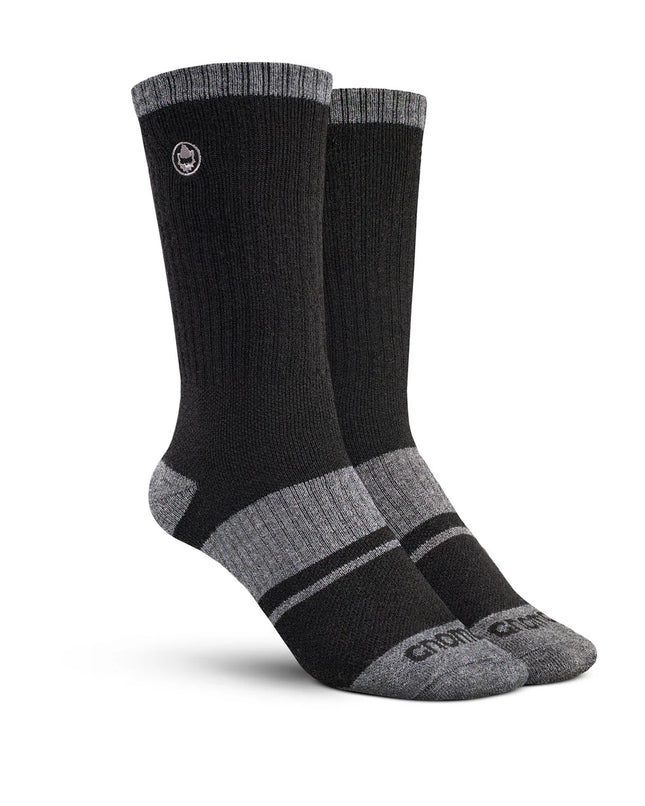 Calcetines Gnomo Herlis Lana Merino Duopack Negro Invierno