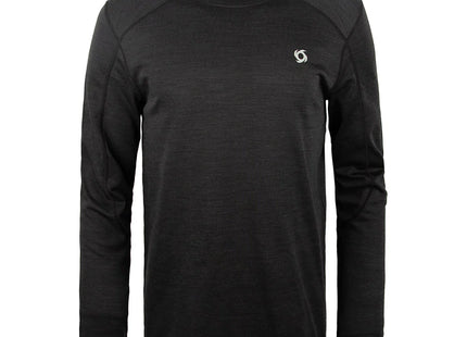 Camiseta Primera Capa Doite Tadenwool Hombre Gris Oscuro Lana Merino
