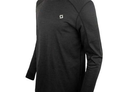 Camiseta Primera Capa Doite Tadenwool Hombre Gris Oscuro Lana Merino