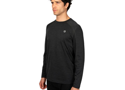 Camiseta Primera Capa Doite Tadenwool Hombre Gris Oscuro Lana Merino
