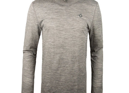 Camiseta Primera Capa Doite Woolwarm Hombre Gris Lana Merino Nivel 3