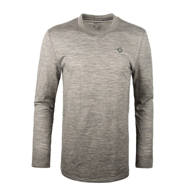 Camiseta Primera Capa Doite Woolwarm Hombre Gris Lana Merino Nivel 3