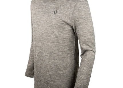Camiseta Primera Capa Doite Woolwarm Hombre Gris Lana Merino Nivel 3