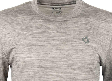 Camiseta Primera Capa Doite Woolwarm Hombre Gris Lana Merino Nivel 3
