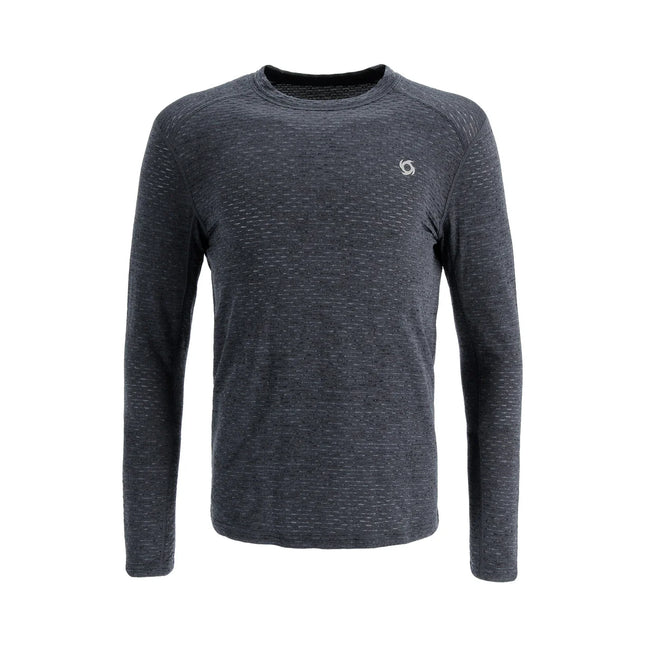 Camiseta Primera Capa Doite Bob Hombre Azul Fleece Burbujas Nivel 3