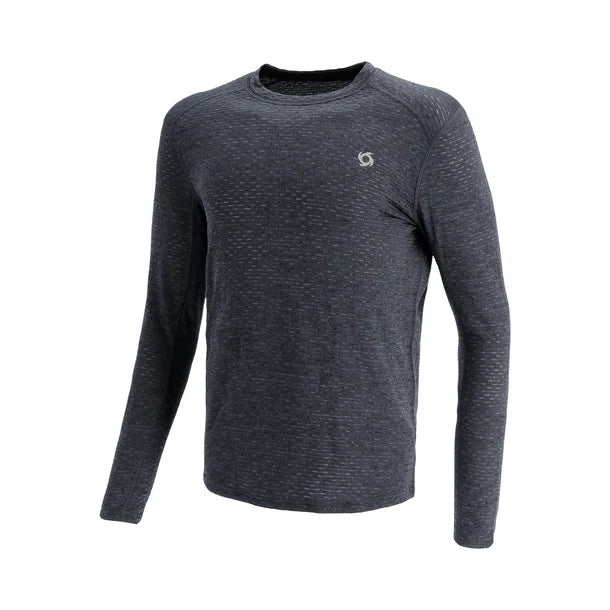 Camiseta Primera Capa Doite Bob Hombre Azul Fleece Burbujas Nivel 3